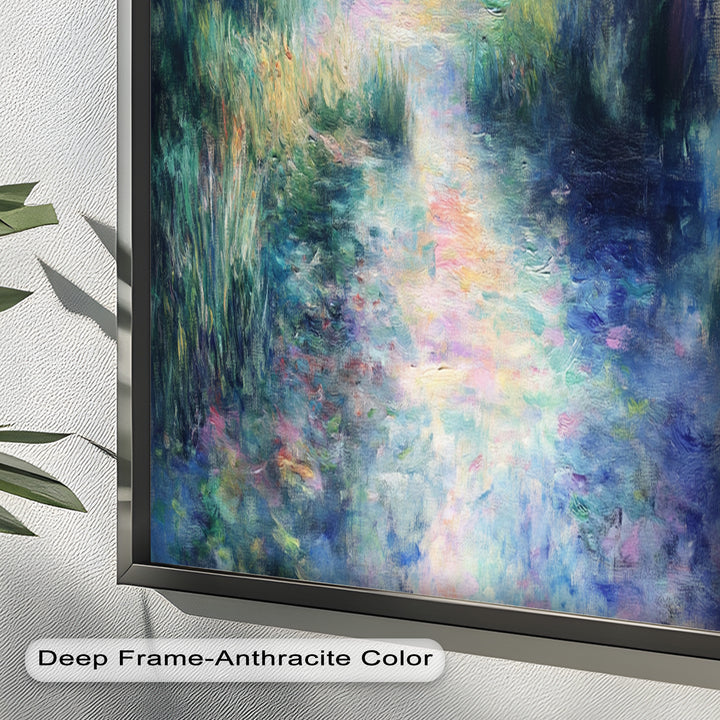 Whispering Riverbank at Dusk – Impressionist Landscape Oil Painting