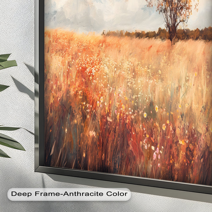 Vintage Autumn Fall – Landscape Oil Painting