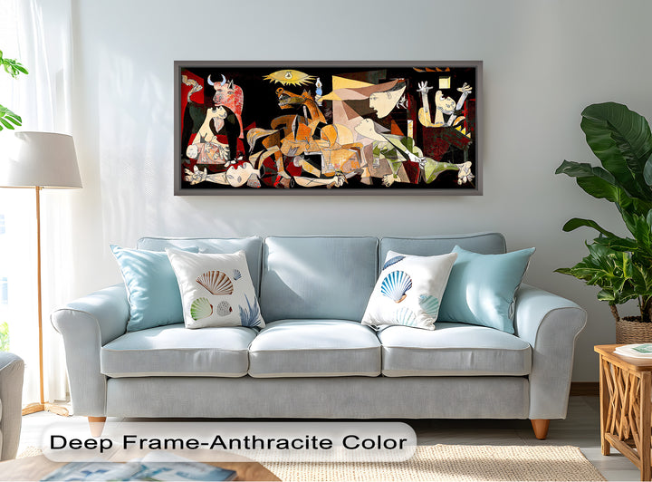 Fragmented Reflection – Abstract Portrait Picasso Oil Painting