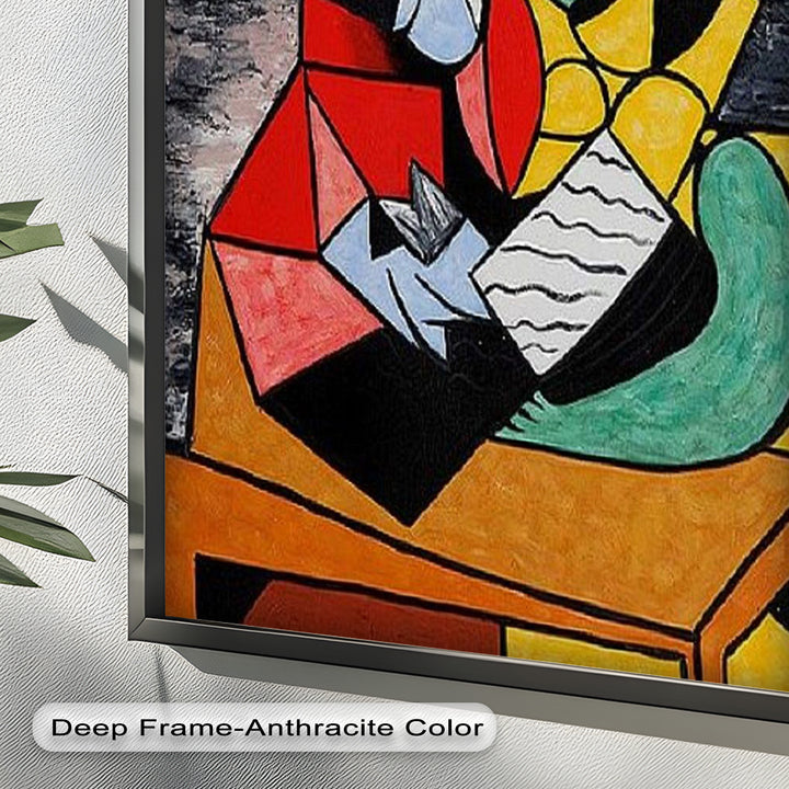 Embrace in Color – Picasso Oil Painting