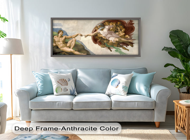 The Creation of Adam - Classicism Oil Painting