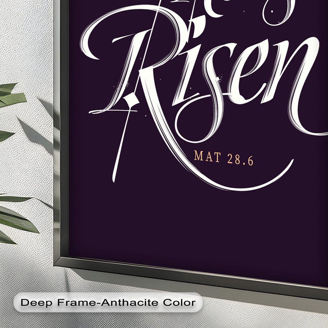 Er ist auferstanden – Christliches Bibel-Ölgemälde