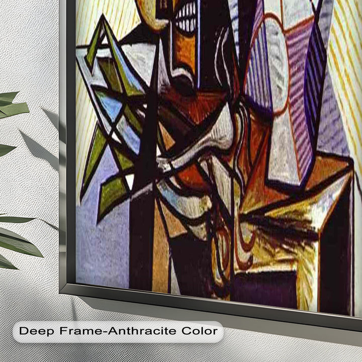 Still Life with Skull by Picasso – Symbolic Cubist Oil Painting
