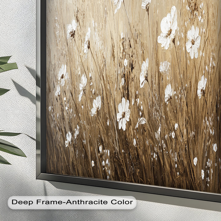 Whispers of Wheat – Floral Oil Painting