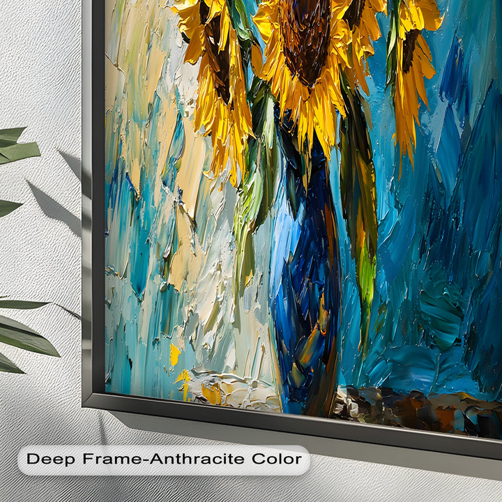 Sunflower Bouquet – Botanical Oil Painting