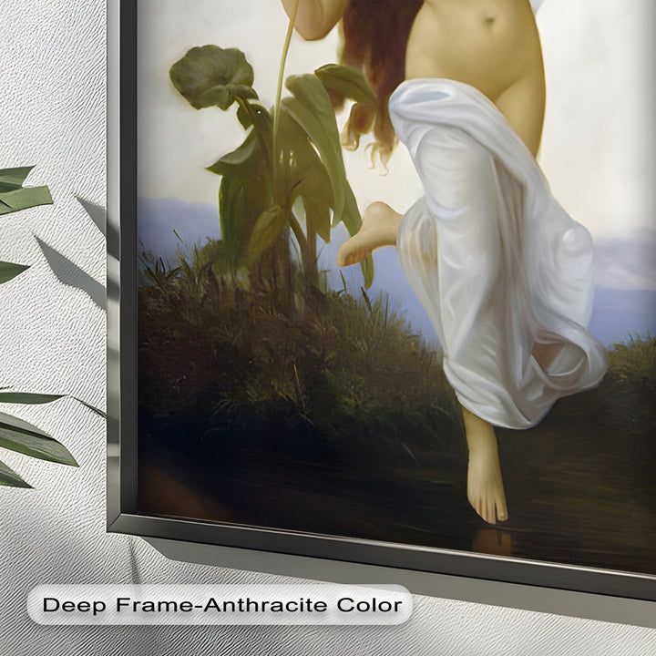 Whispers of the Wind – Classical Nude Goddess Renaissance Oil Painting