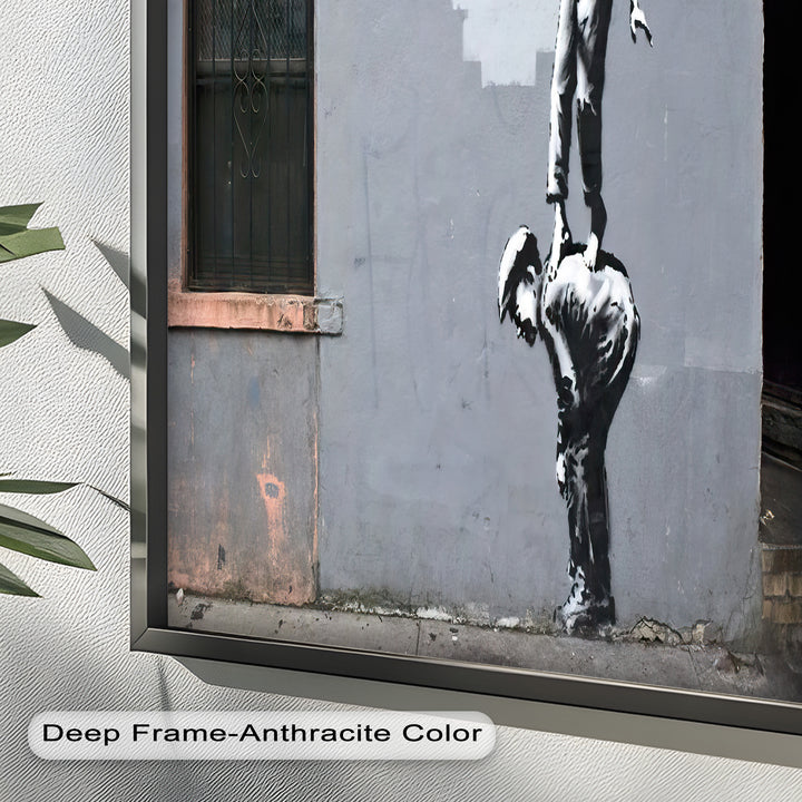 Climb for Expression – Banksy Oil Painting