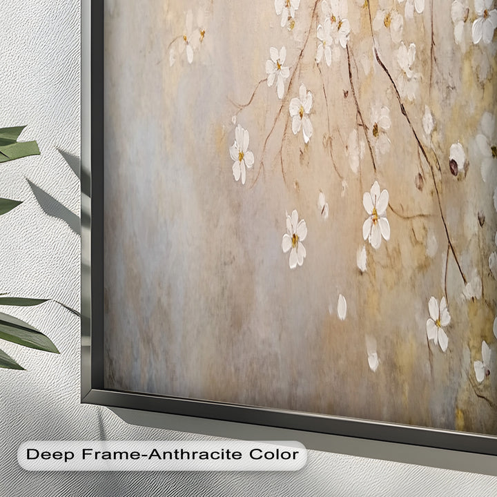 Delicate Blossom Branch – Floral Oil Paintings