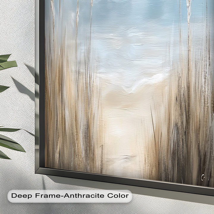 Coastal Beach Wall Art – Ocean Landscape Oil Painting