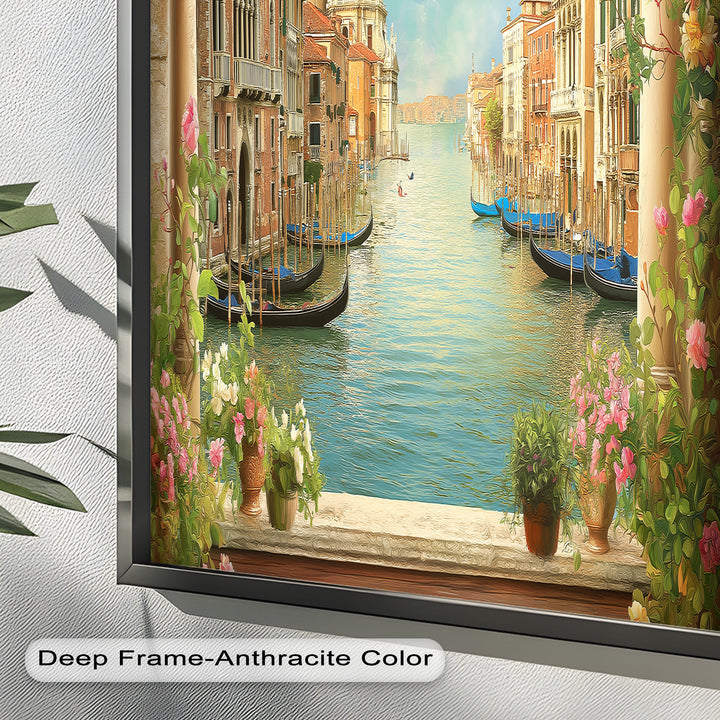 Venice Seaside – Stunning Italian Oil Painting