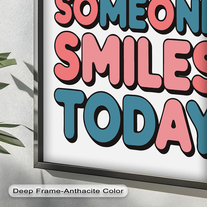 Be the Reason Someone Smiles – Oil Painting - MyPhotoStation