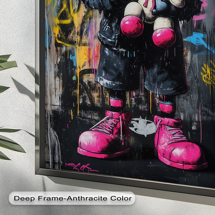 Embrace the Chaos – KAWS Oil Painting