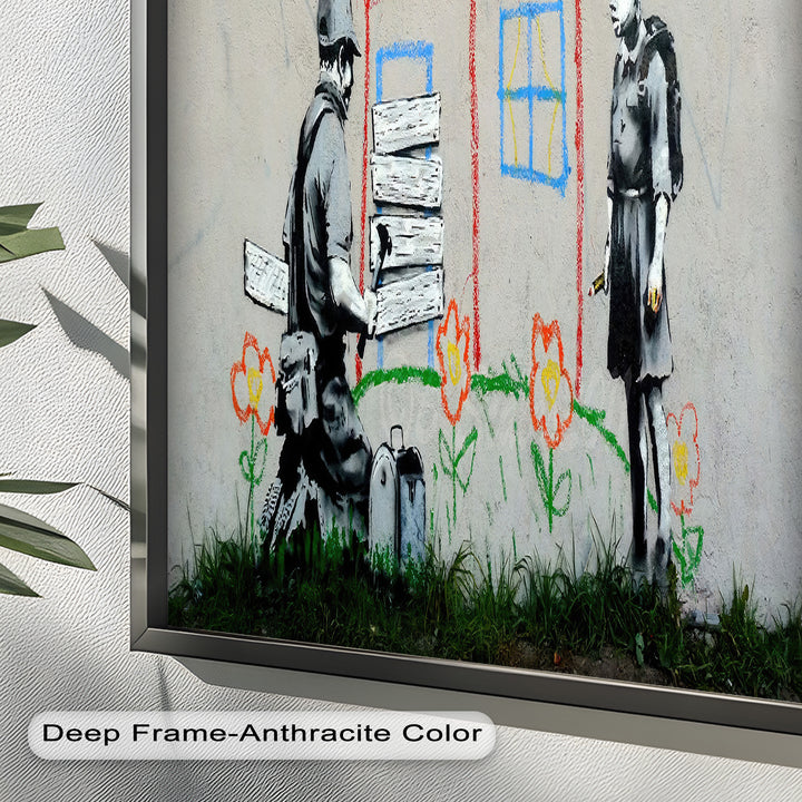 Boarded Dreams – Banksy Oil Painting