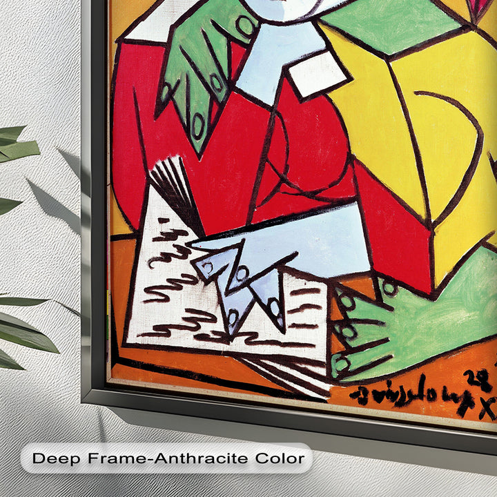 Harmony in Study – Embrace of Minds Picasso Oil Painting