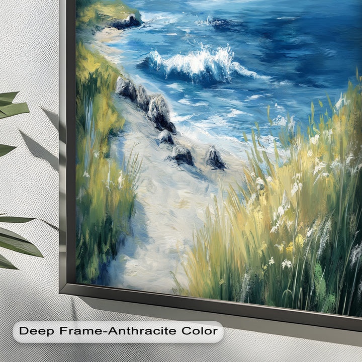 Ocean Breeze – Seaside Landscape Oil Painting