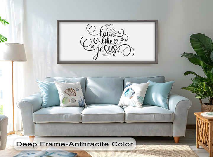Love Like Jesus – Christian Oil Painting