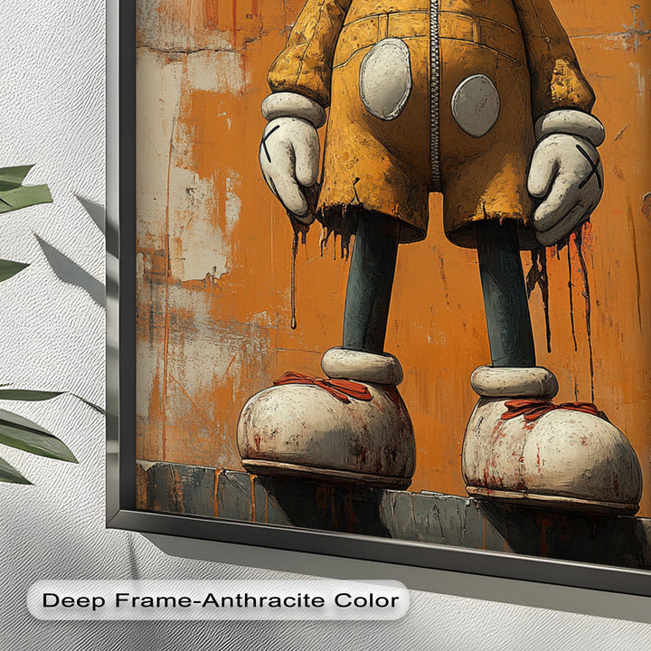 Rust Rebellion – KAWS Begleitölgemälde