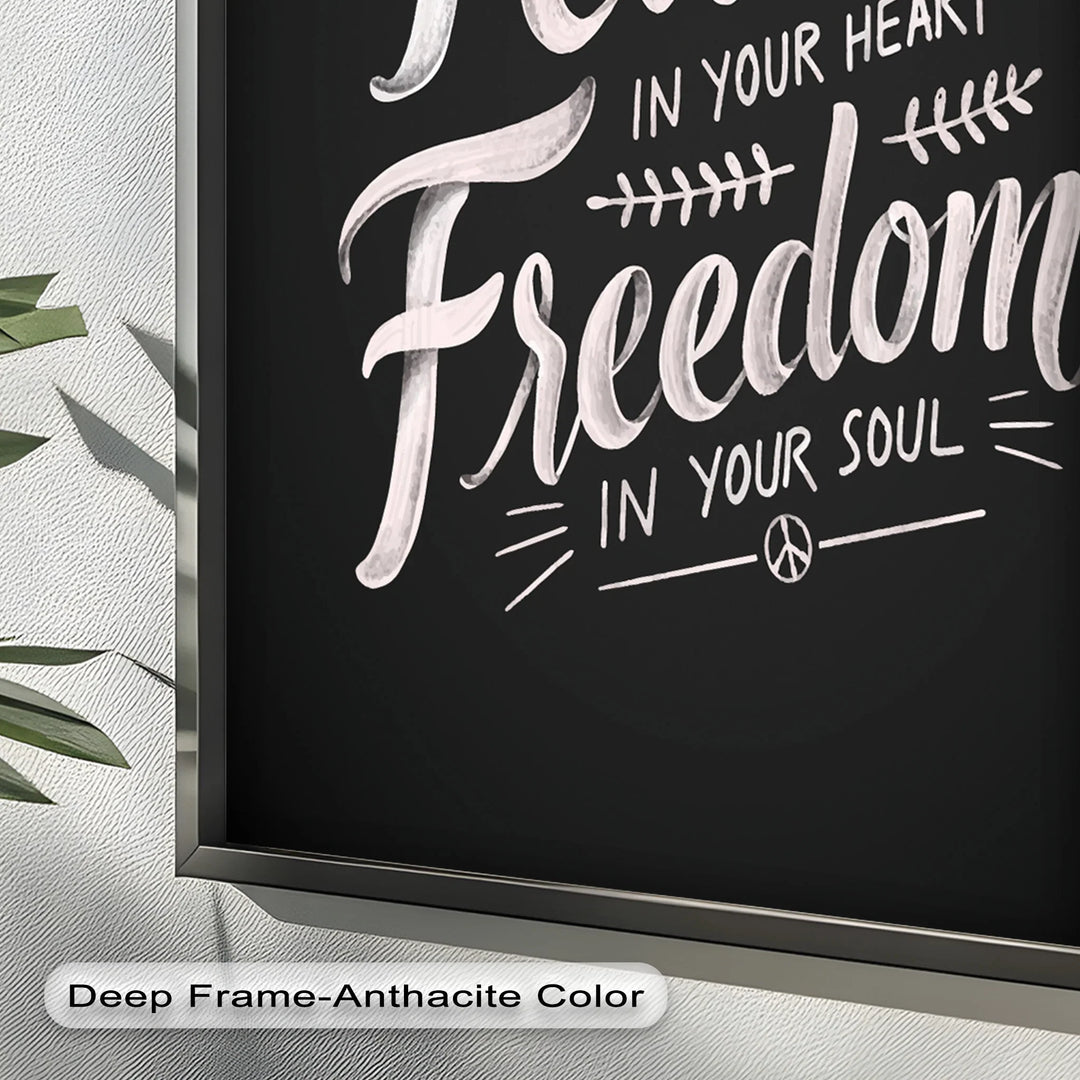 Peace and Freedom Wall Art – Oil Painting - MyPhotoStation