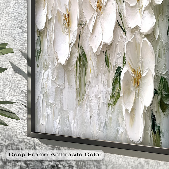 White Flower – Botanical Oil Paintings