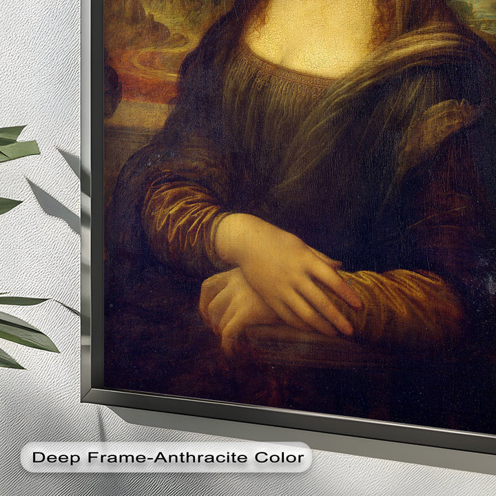 Mona Lisa – Zeitlose Renaissance-Ikone Historisches Ölgemälde