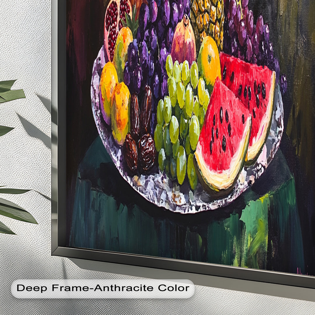 Exotic Fruit Kitchen Decor –  Still Life Oil Painting