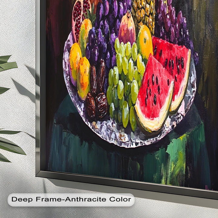 Exotic Fruit Kitchen Decor –  Still Life Oil Painting