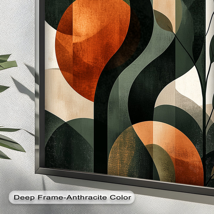 Twilight Grove – Abstract Botanical Oil Painting