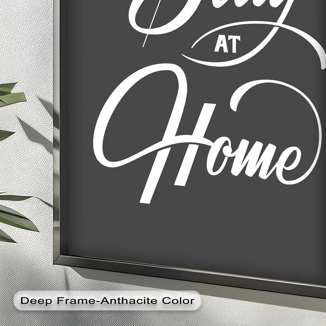 Stay at Home – Modern Oil Painting - MyPhotoStation
