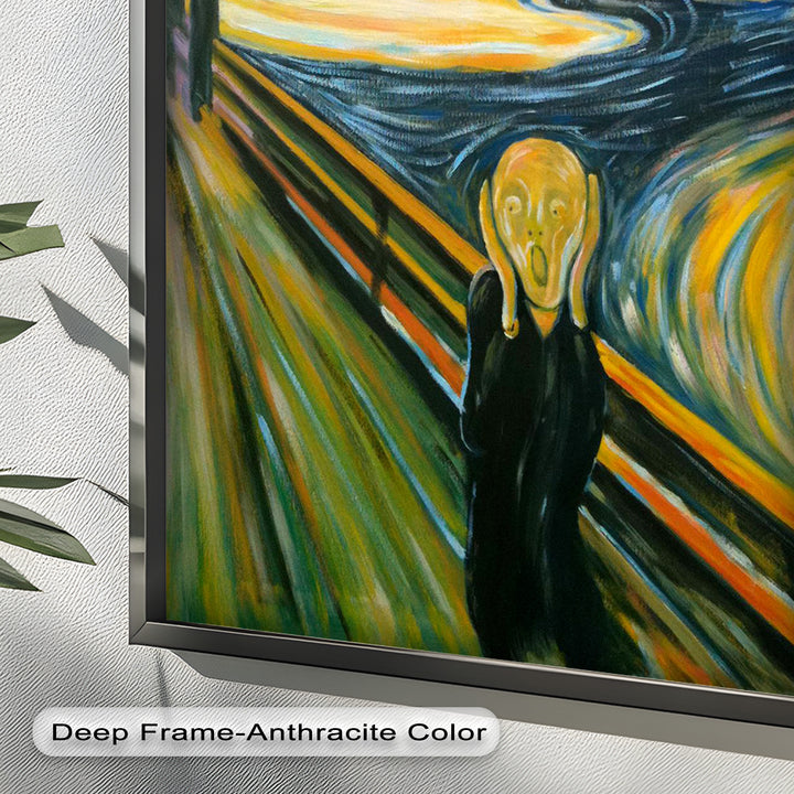 Echo of the Void – Expressionist Angst Picasso Oil Painting