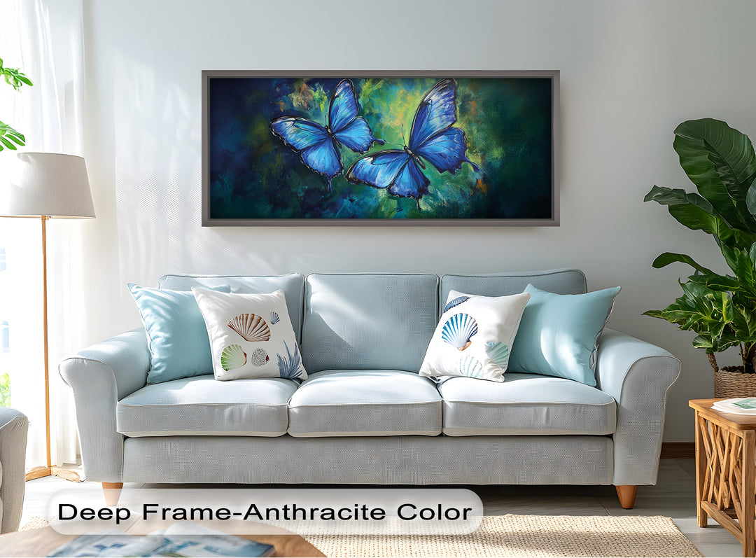 Dance of the Blues – Animal Oil Painting