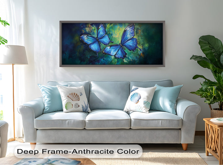 Dance of the Blues – Animal Oil Painting