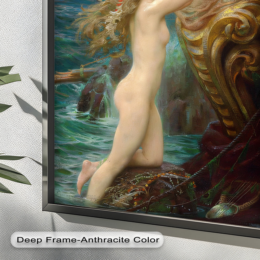 Galatea’s Awakening – Mythological Nude Oil Painting