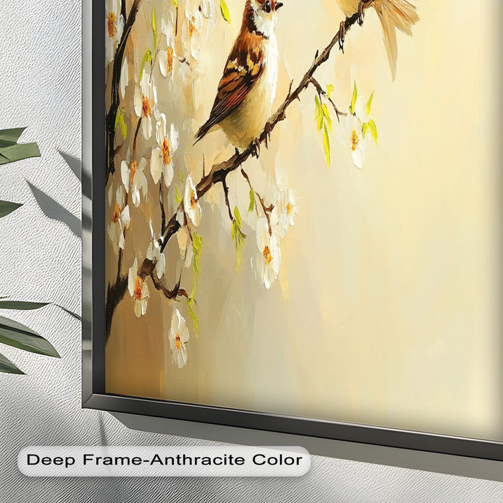 Spring Conversation – Animal Oil Painting