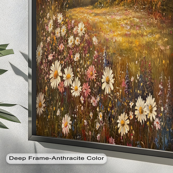Meadow Bliss – Wildflower Oil Painting