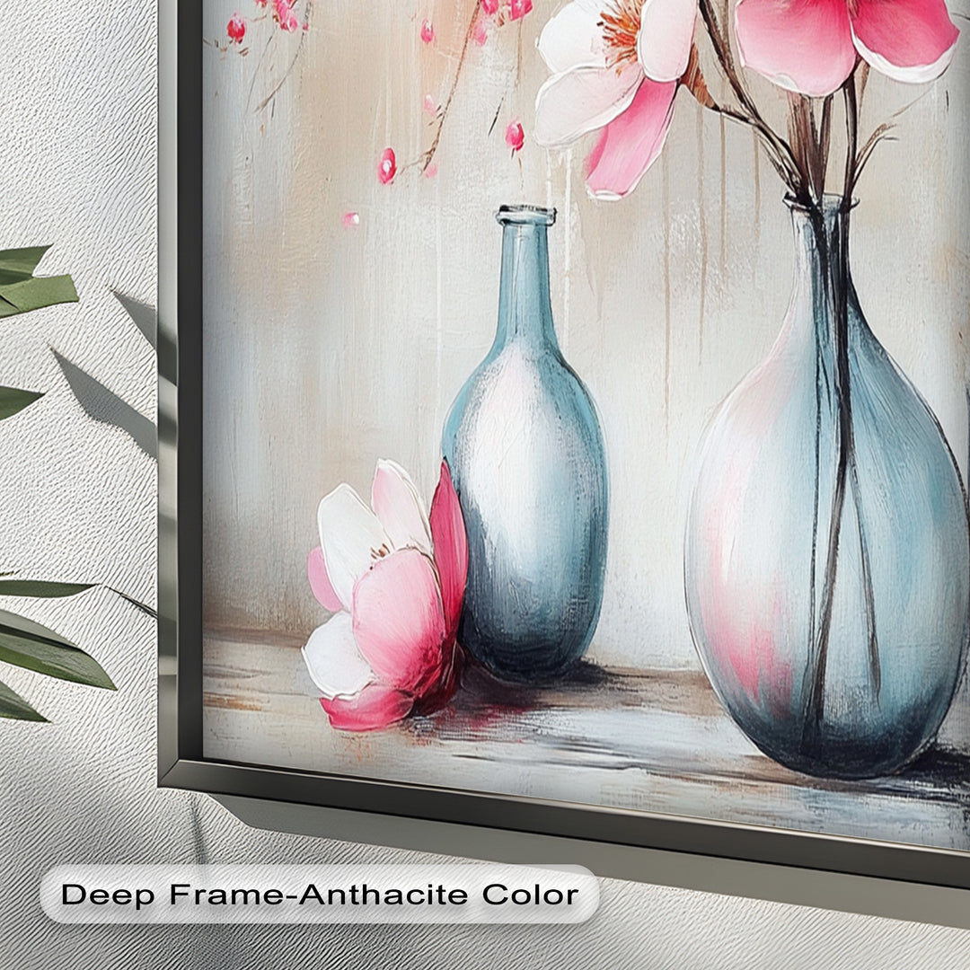 Soft Pink Magnolia - Flower Oil Painting