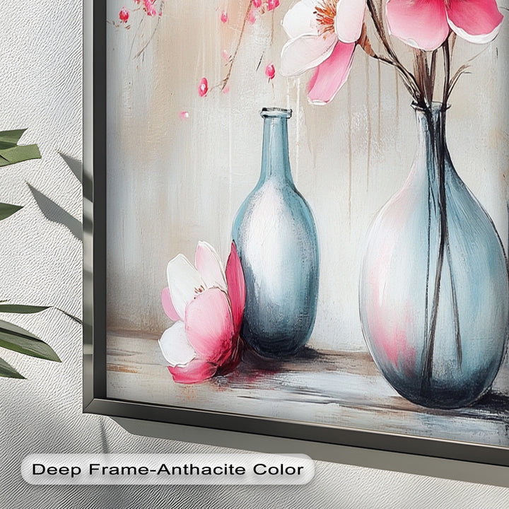 Soft Pink Magnolia - Flower Oil Painting