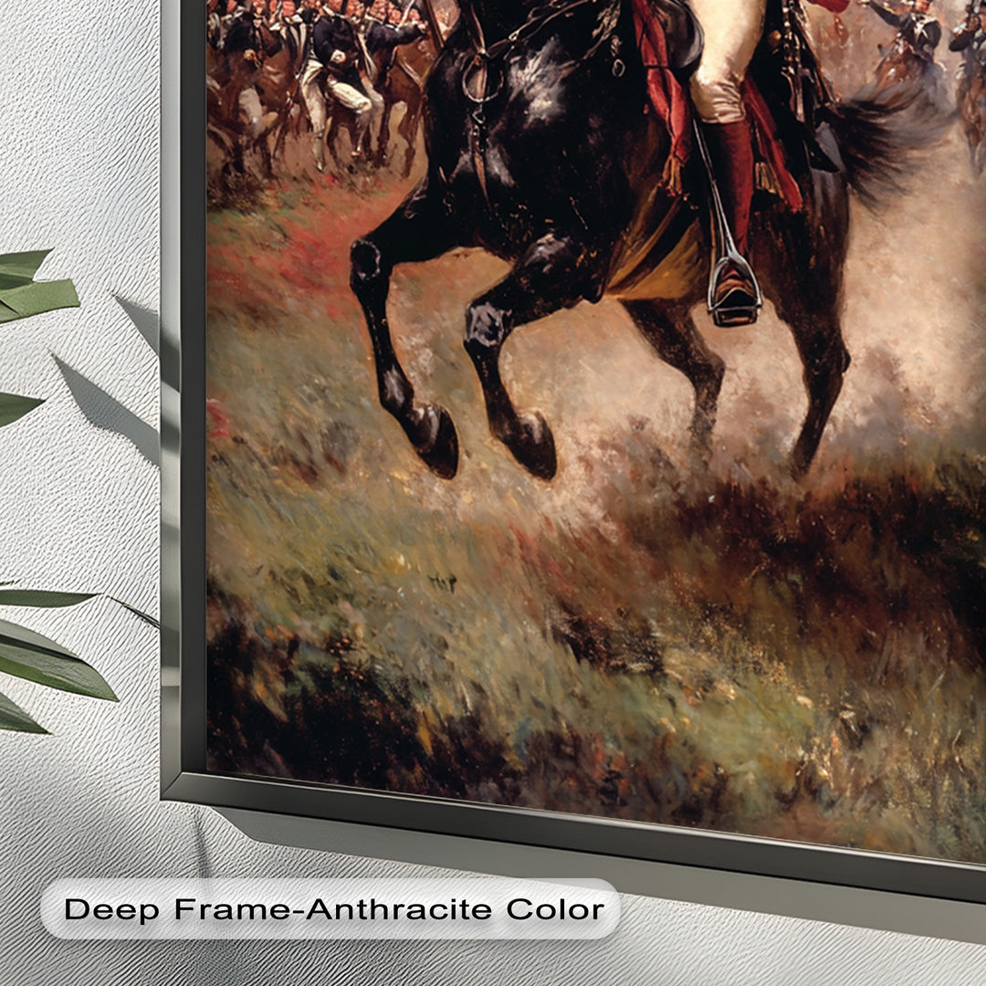 Ride of the Republic – Patriotic Commander Oil Painting