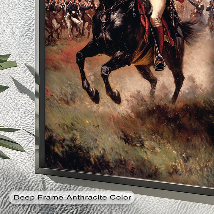 Ride of the Republic – Patriotic Commander Oil Painting