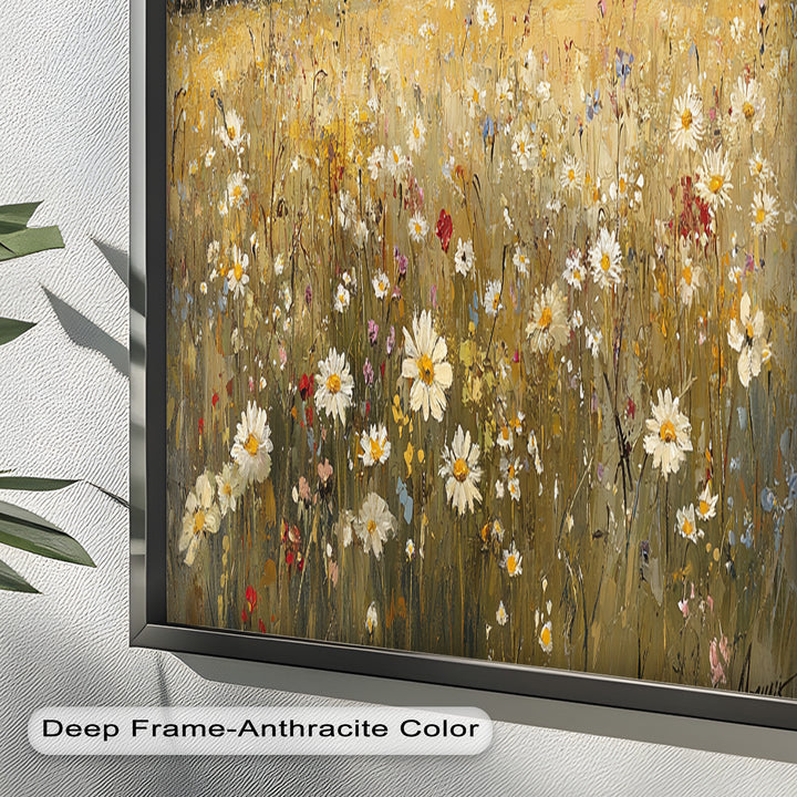 Countryside Bloom – Floral Oil Painting