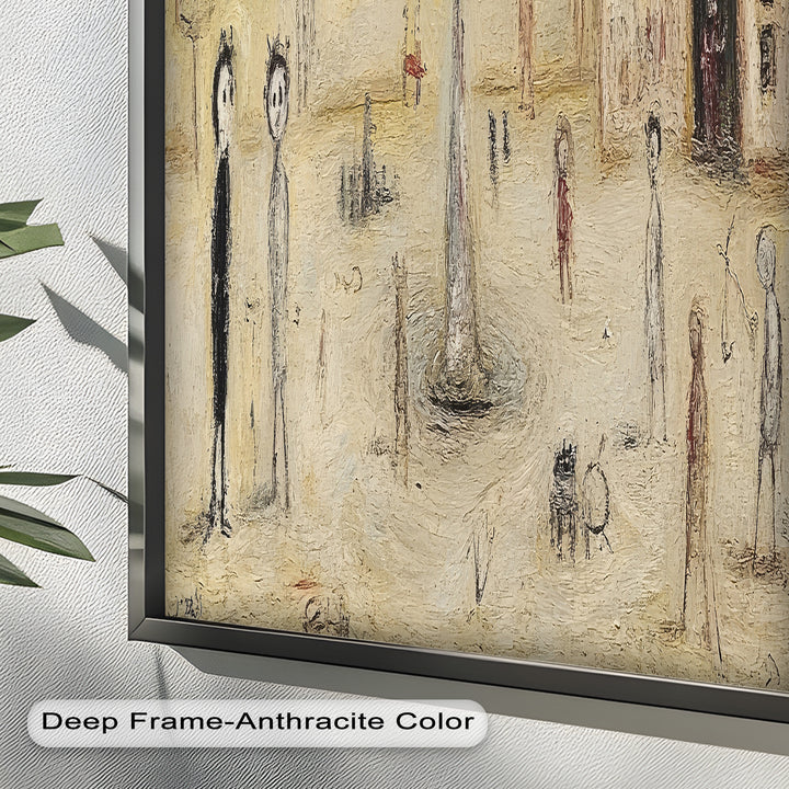 Whispers of the Playground – Dreamlike Surrealist Oil Painting