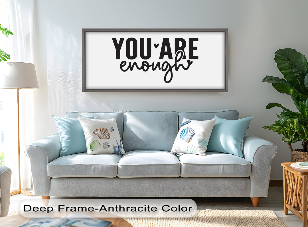You Are Enough – Modern Oil Painting