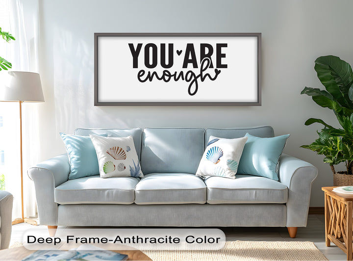 You Are Enough – Modern Oil Painting