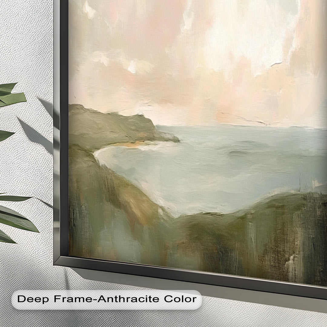 Sunset Oil Painting – Seascape Wall Art