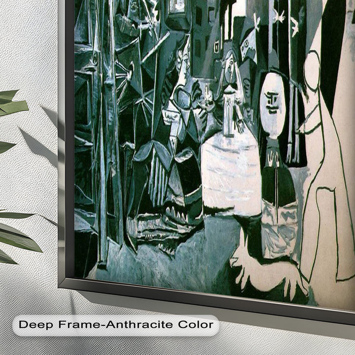 Las Meninas Reimagined by Pablo Picasso – Cubist Oil Painting