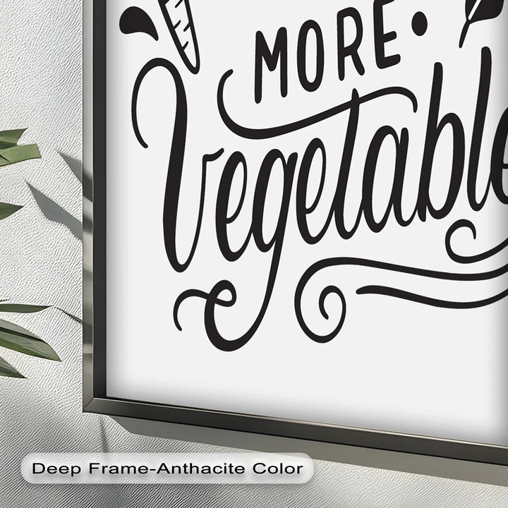 Eat More Vegetables – Modern Oil Painting - MyPhotoStation