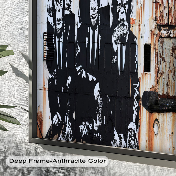 The Silent Truth – Banksy Oil Painting