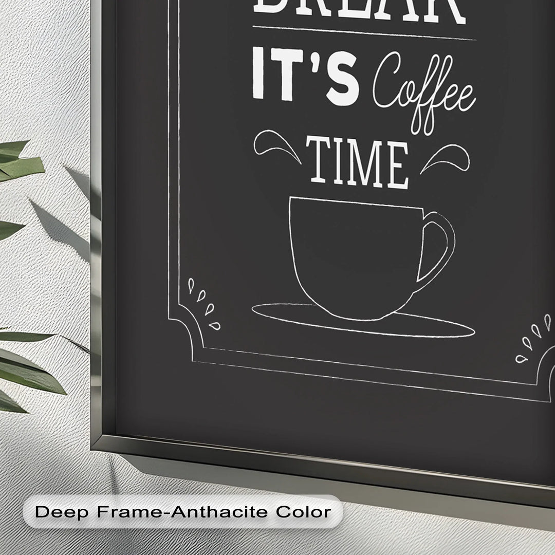 Take a Break – Coffee Time Oil Painting - MyPhotoStation