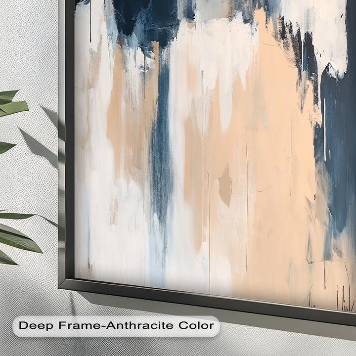 Desert Horizon – Minimalist Abstract Oil Painting