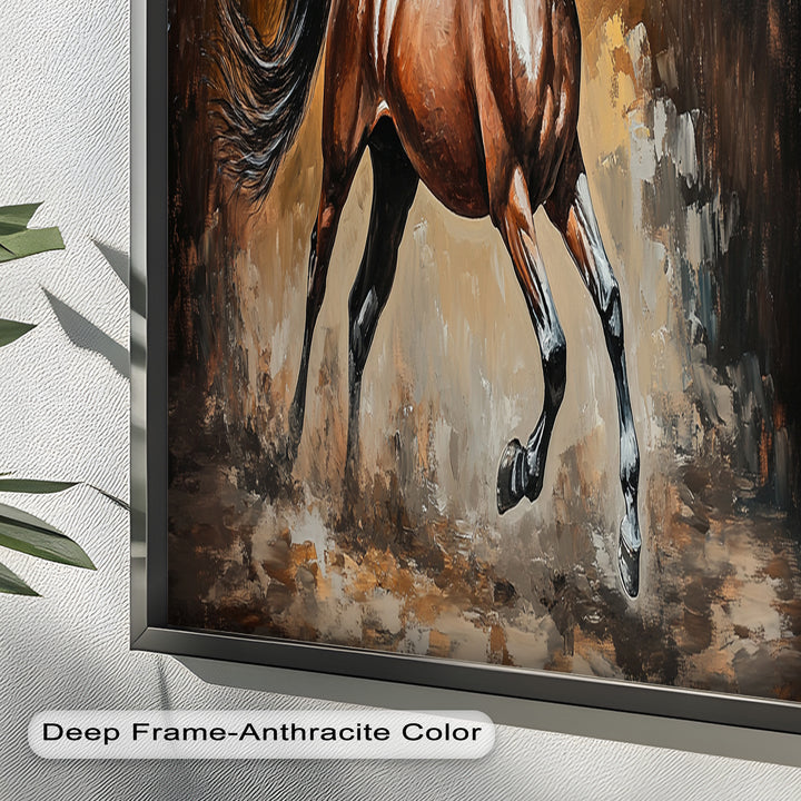 Majestic Horse – Modern Oil Painting