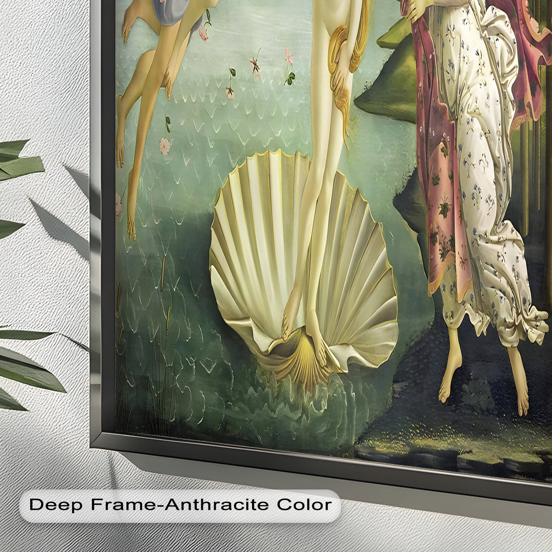 The Birth of Venus – Renaissance Nude Oil Painting